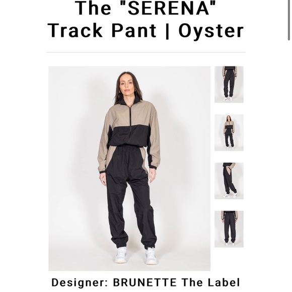 Brunette The Label Track Pant - Picture 1 of 6